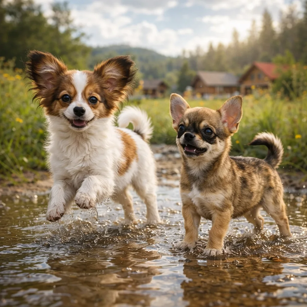Sylviane und Taluco – Spritzende Pfoten nach dem Sommerregen