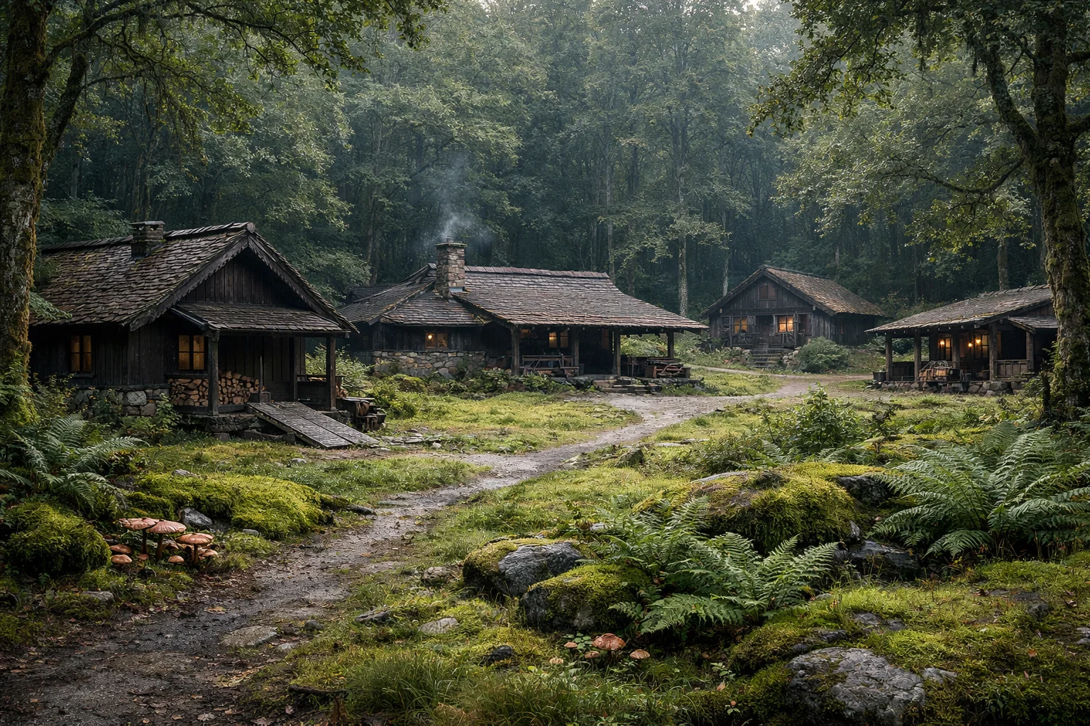 Mooshof – kleiner Waldweiler in Moosgrund