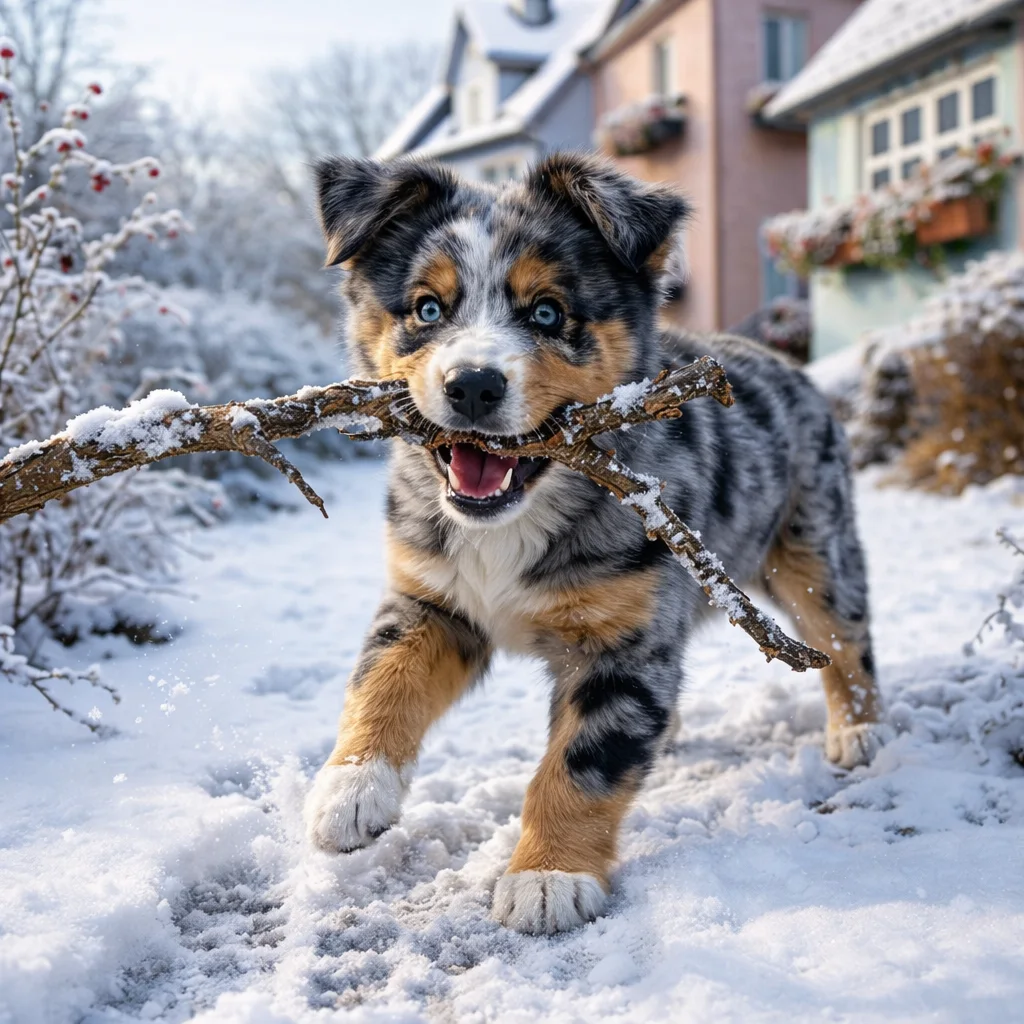 Iskaro, Australian Shepherd-Welpe aus Wuffhausen
