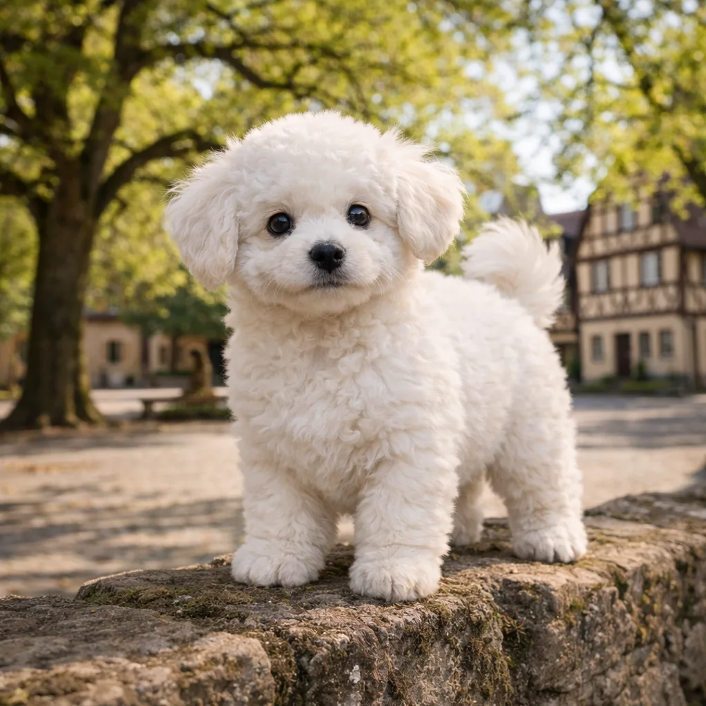 Cipriano, Bichon Frisé-Welpe aus Wuffhausen