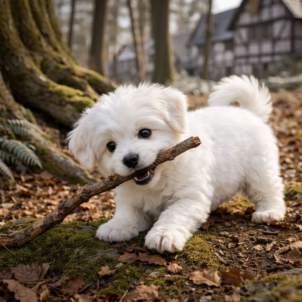 Tibault, Coton de Tuléar-Welpe aus Wuffhausen