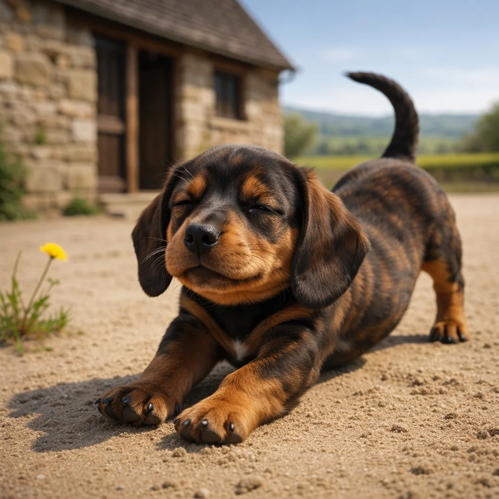 Finlo der Kleine, Dackel-Welpe aus Wuffhausen