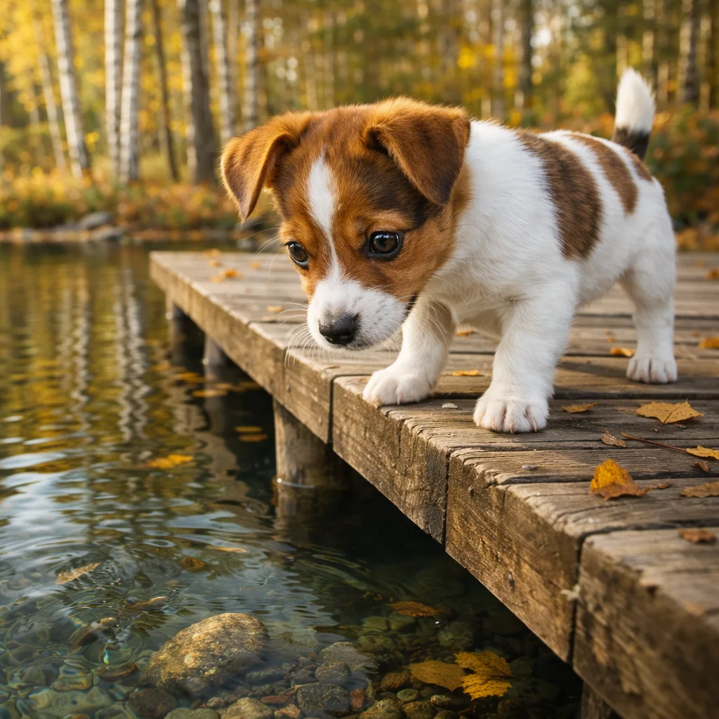 Knirpsel, Jack Russell Terrier-Welpe aus Wuffhausen