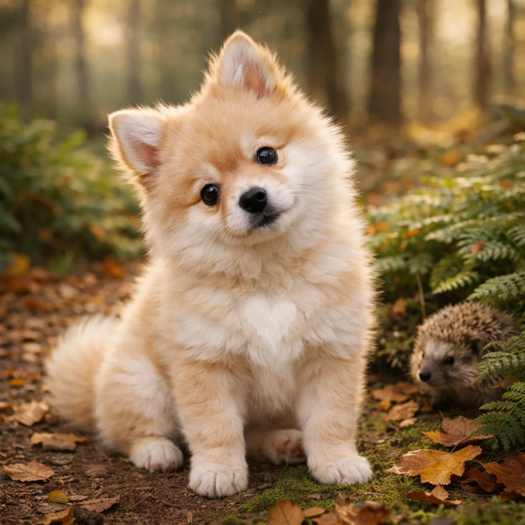 Jorwin, Zwergspitz-Welpe aus Wuffhausen